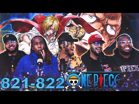 SANJI IS BACK TO HIS SENSES! One Piece Eps 821/822 Reaction