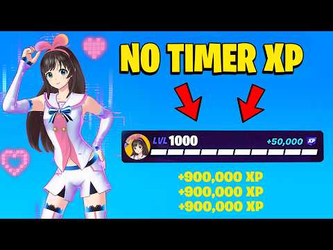 BEST LEGIT *NO TIMER* FORTNITE XP MAP to FARM & LEVEL UP FAST in FORTNITE WINTERFEST! (115,000!)