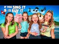 If You SING IT I Ll BUY IT SHOPPING CHALLENGE Agset211 HallieOnStage114 Sing Fun Shopping