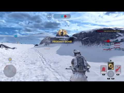 Star Wars Battlefront: Proper Use of the Bowcaster (Multi Kills, Hero Kills)