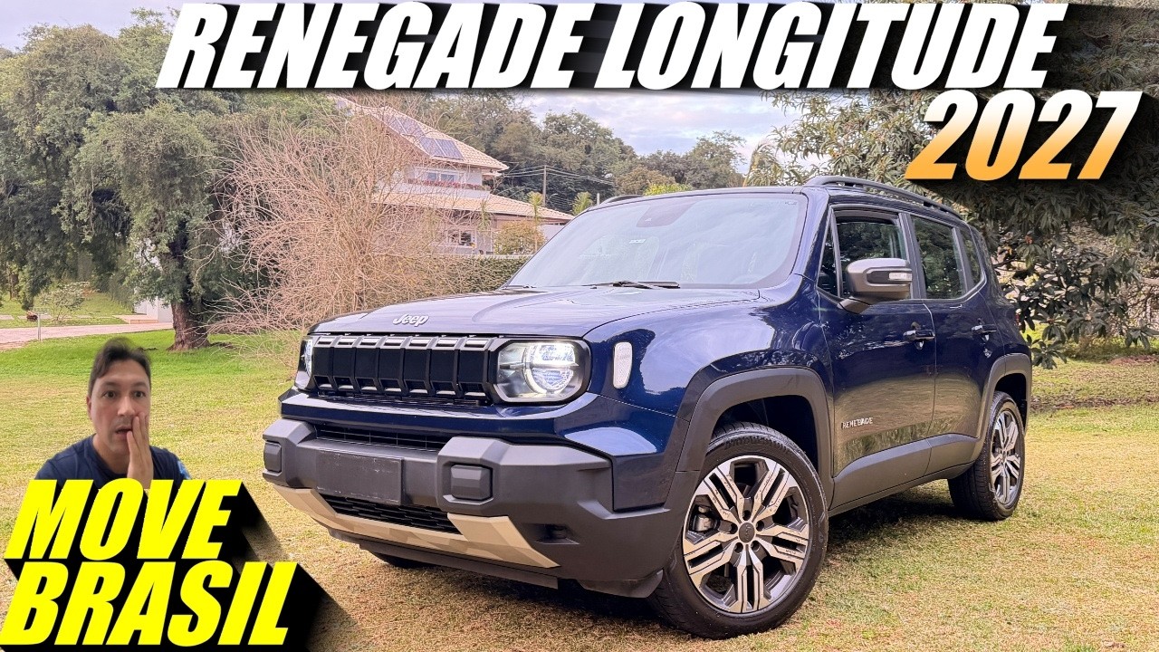 JEEP RENEGADE LONGITUDE MHEV 2027 BAIXOU O PREÇO e entrou no MOVE BRASIL. Hora de comprar?