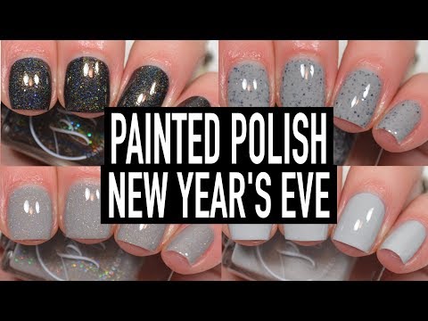 Painted Polish - New Year's Eve Quartet | Swatch & Review
