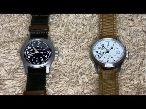 Hamilton Khaki Field Vs. Islander ISL-40 Battle The Field Watches