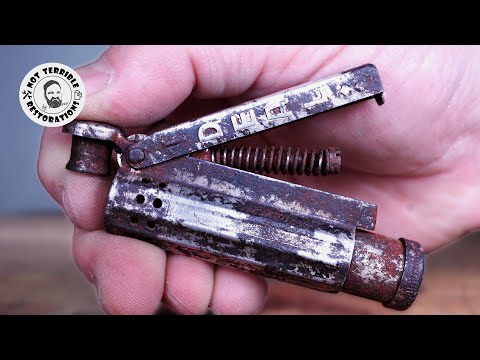 Restoring a WW2 Petrol Lighter: The German Version of a "Zippo"