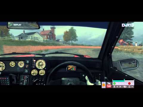 Dirt 3 - Mountain Drive - Hardest Difficulty - ABS only - Full Damage.