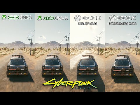 Cyberpunk 2077 - Xbox One S vs One X vs Series X - Graphics and Performance Comparison (Patch 1.04)
