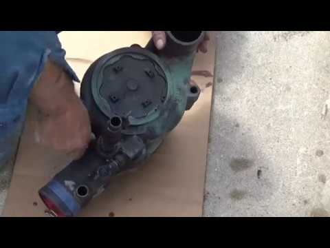 Changing water pump on '97 Detroit series 60