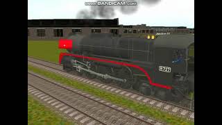 VR R class vs X class Racing Trainz