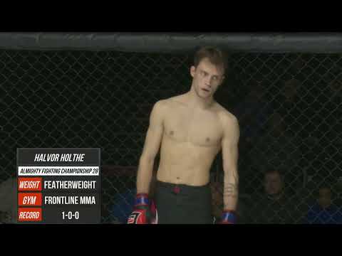 Almighty Fighting Championship 28 - Eugene Rounding vs Halvor Holthe