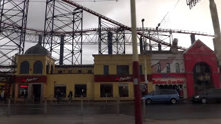 preview picture of video 'Tram Ride from Blackpool Pleasure Beach to Fleetwood Ferry'