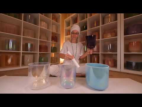 Crystal Tones Sedona Alchemy Crystal Singing Bowl set