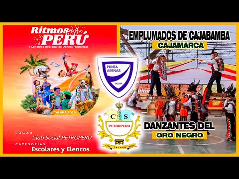Emplumados De Cajabamba / Cajamarca / Danzantes del Oro Negro  / Ritmos Del Perú 2025 - Punta Arenas