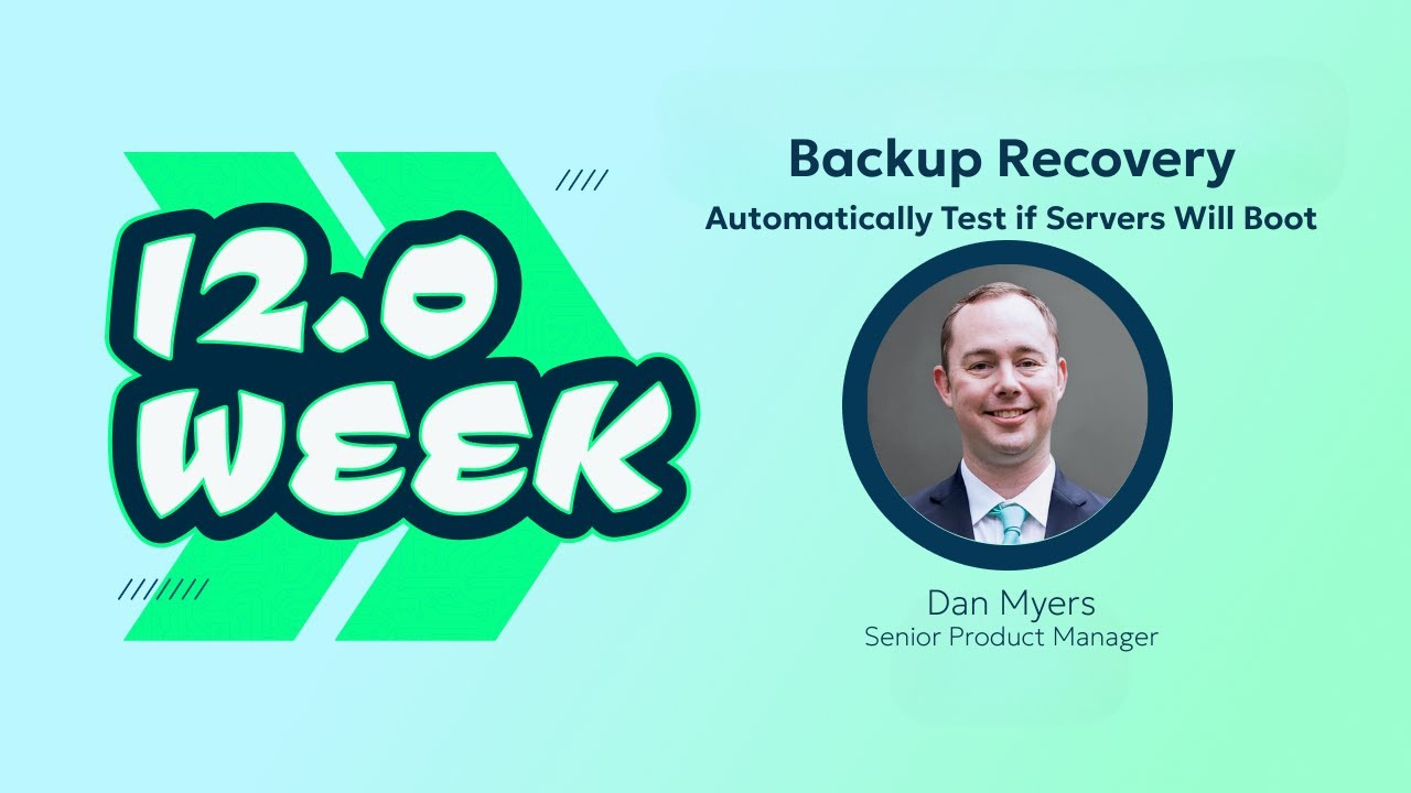Backup Recovery: Automatically Test If Servers Will Boot