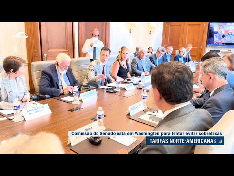 Tarifaço: em Washington, senadores pedem mais prazo para negociações