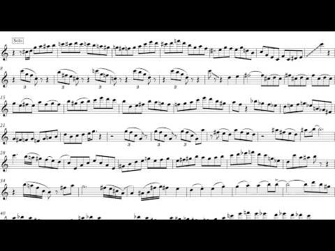 Thumbnail for After You've Gone - Eddie Daniels Solo Transcription (Sheet music) by Eddie Daniels