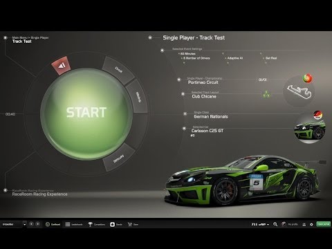 R3E Cars & Tracks #17 - Carlsson C25 GT in Portimao (Club Chicane)