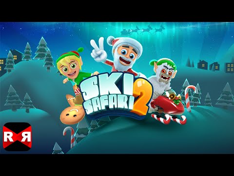 Ski Safari 2 - Holiday North Pole Update - All Items Unlocked Gameplay