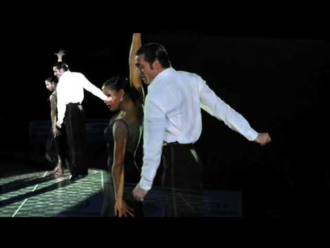Stefano di Filippo & Anna Melnikova HK Open 2009 Show Rumba Overlay Version