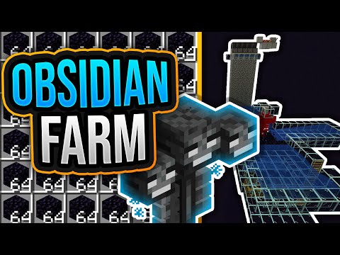 OBSIDIAN FARM (Tutorial) ✨ Minecraft 1.21 ✨ ErikOnHisPeriod