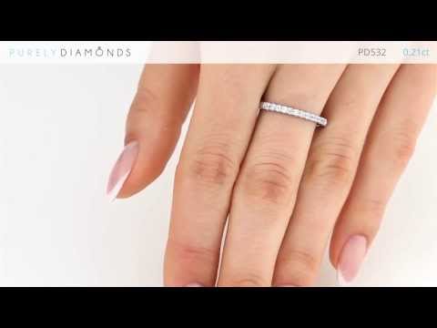 Diamond Ring PD532: 0.21ct - Purely Diamonds