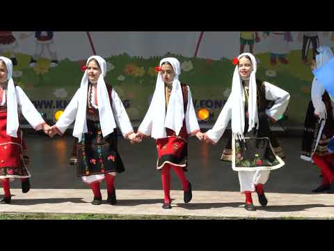 Folk ensemble Megdan - "Igri od Istochna Makedonija" Children groupe - 2 placed