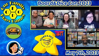 Board&Dice Con 2023 - Our Family Plays Games Panel (The Power of Words)