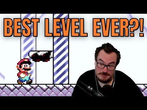 That's a REALLY nice goalpost - Barb Plays Super Mario World Hack OMH Part 2