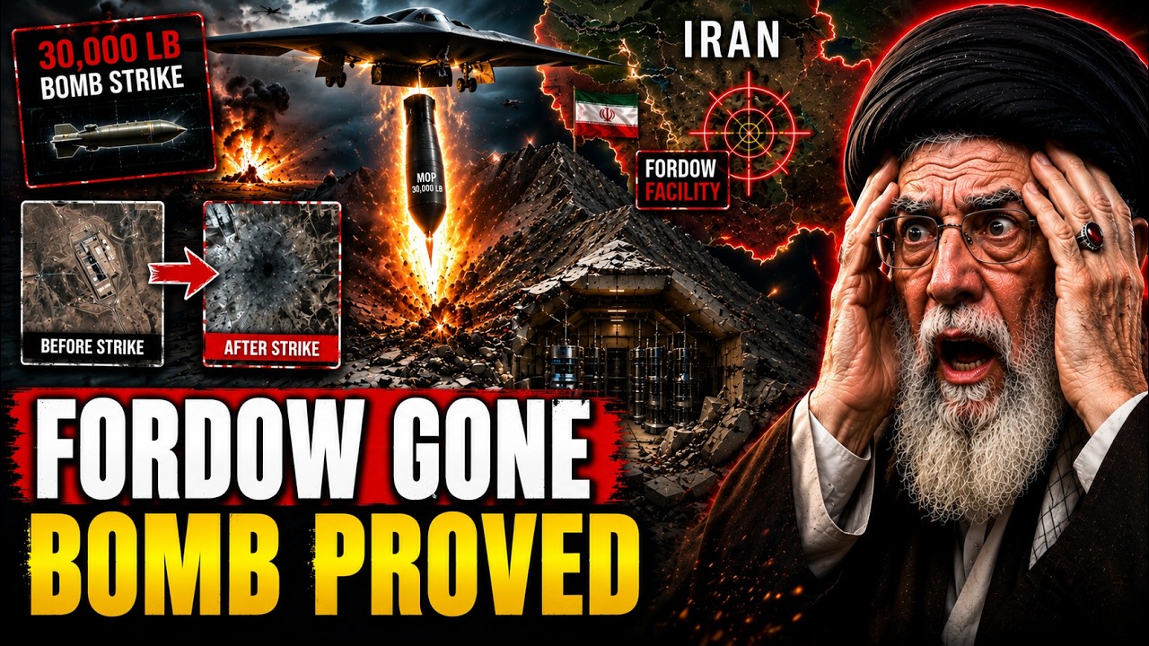 Fordow Nuclear Site Destroyed? What the 30,000 lb Bunker Buster Really Did