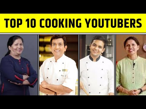 Top 10 Cooking Youtube Channels in India 2022 | Top 10 Youtubers in Cooking Category
