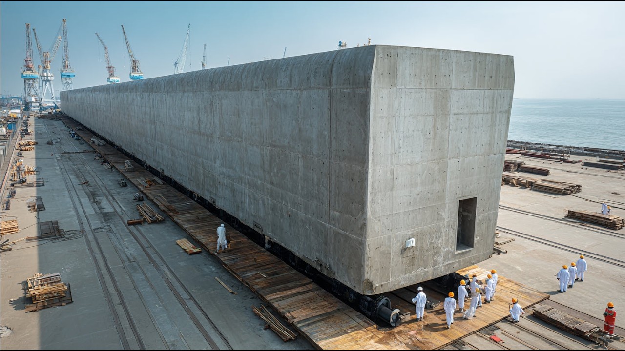 Uncovering the Hidden World of Caisson Foundations! Inside Mega Engineering & Heavy Construction
