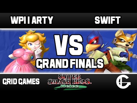 WPI | Arty (Peach) VS Swift (Falco/Fox) | Grid Melee BiWeekly 21 | Grand Finals