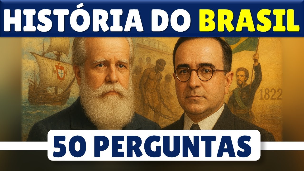 🇺🇸 BRAZILIAN HISTORY QUIZ! Try to get 70% of the questions right | The Incredible Joe