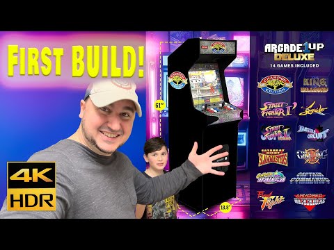 First Arcade1Up! Build | Street Fighter II CE HS-5 Deluxe Cabinet | Father & Son 1st Build