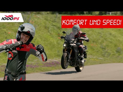 Die Yamaha Tracer 9 GT: Komfortabel, schnell und einfach zu fahren!