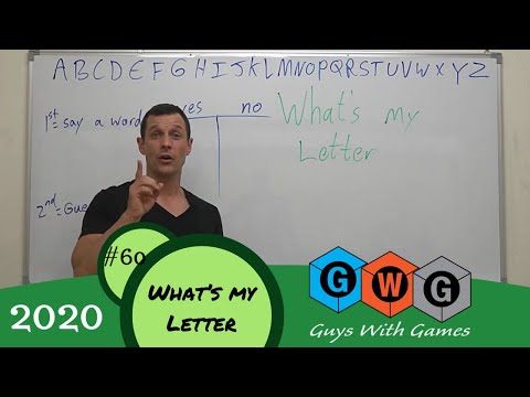 ESL Games (GWG) #60 What's My Letter