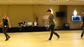 Sock It To Ya Line Dance by Shane McKeever & Jonno Liberman Demo @2017 Windy City