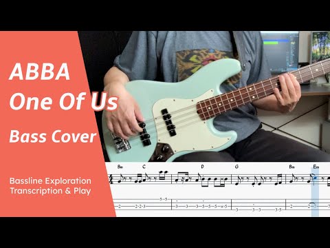 ABBA - One Of Us - Bass Cover