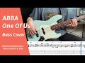 ABBA One Of Us Bass Cover