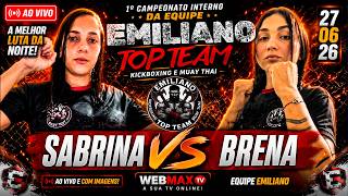 AO VIVO - CAMPEONATO INTERNO  PROF EMILIANO - SABRINA VS BRENA