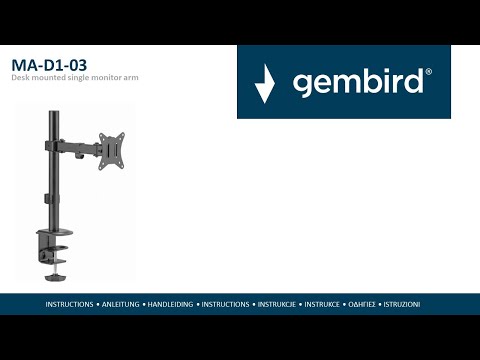 Gembird MA-D1-03 Installation Instructions