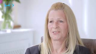 ‘It was a good investment because I was so worried about having dentures”