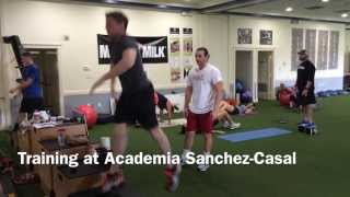 Tennis Fitness Training at Academia Sanchez Casal