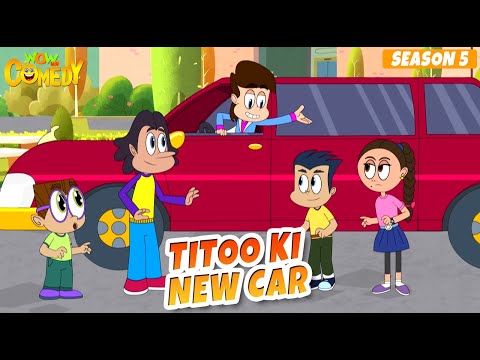 Titoo Ki New Car | Titoo Funny Cartoon | S05E22 | Hindi Cartoon for Kids #titoo