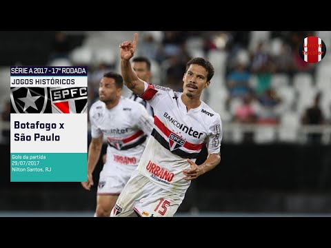 Jogos Históricos - Gols - Botafogo 3x4 São Paulo - Brasileirão 2017