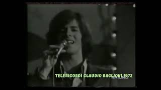 CLAUDIO BAGLIONI  QUESTO PICCOLO GRANDE AMORE  [CLIP 1972]