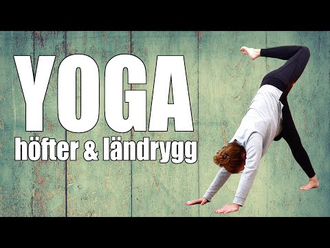 20 MINUTER YOGA för ländrygg och höfter - passar även nybörjare