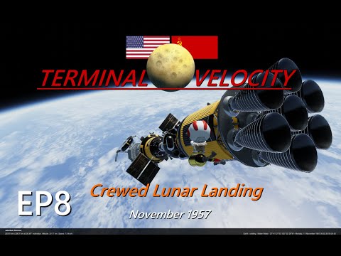 KSP - Crewed lunar landing in 1957 - A Terminal Velocity Special. [RSS/RO/RP1]