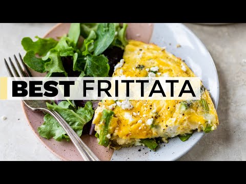 Baked Frittata with Asparagus and Cheese