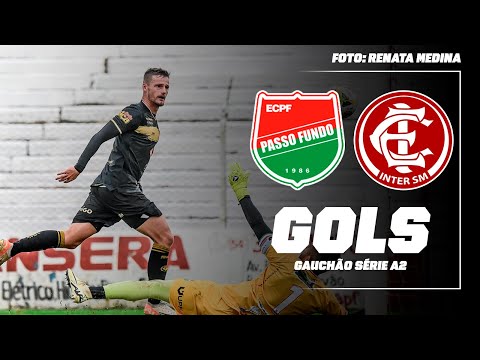 Passo Fundo 2x2 Inter-SM | Campeonato Gaúcho Série A2 2025 | Imagens: @oficialecpf