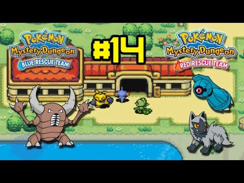 Pokemon Mystery Dungeon Red & Blue Rescue Team Part 14 - Double Time At The Dojo!